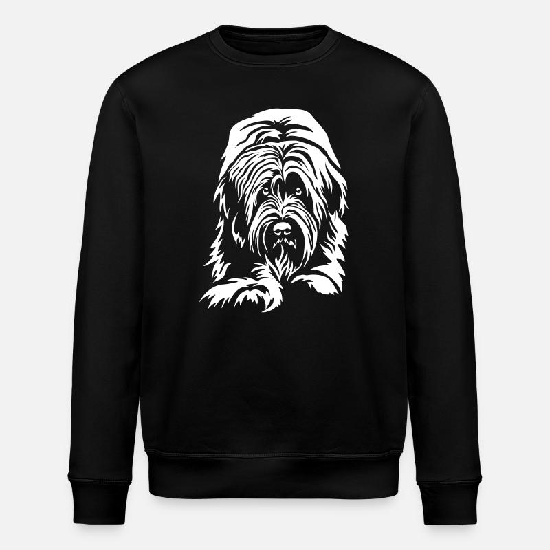 Briard "Black Edition" - Stanley/Stella ROLLER Unisex Organic Sweatshirt - black