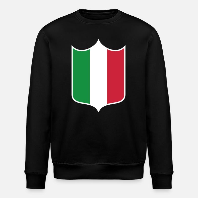 Italien - Stanley/Stella Unisex Bio-Sweatshirt ROLLER - Schwarz