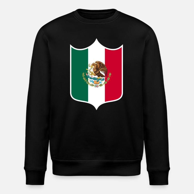 Mexique - Sweat bio ROLLER Stanley/Stella Unisexe - noir