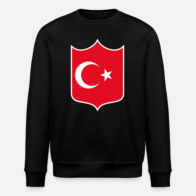 Turquie - Sweat bio ROLLER Stanley/Stella Unisexe - noir