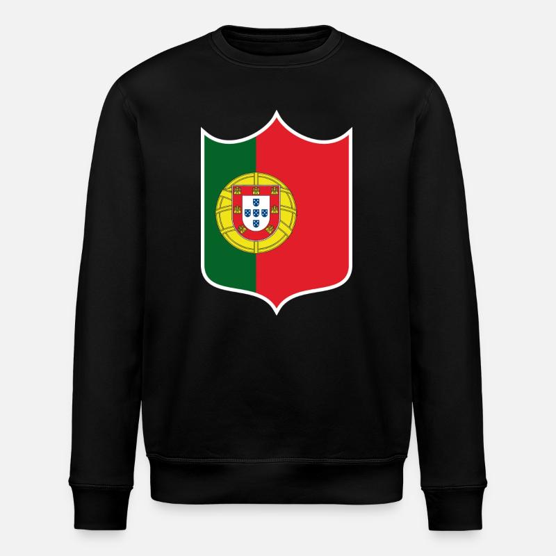 Portugal - Stanley/Stella Unisex Bio-Sweatshirt ROLLER - Schwarz