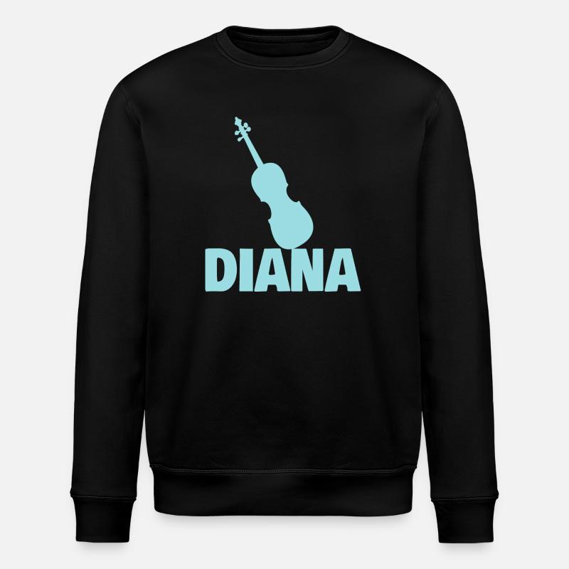 Diane - Sweat bio ROLLER Stanley/Stella Unisexe - noir