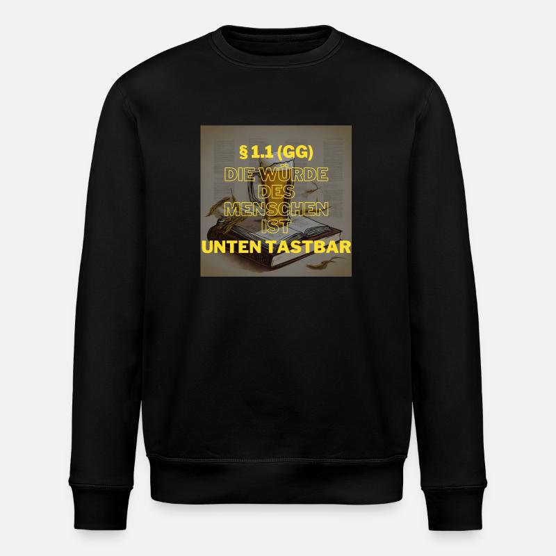 § 1.1 Karneval - Stanley/Stella Unisex Bio-Sweatshirt ROLLER - Schwarz