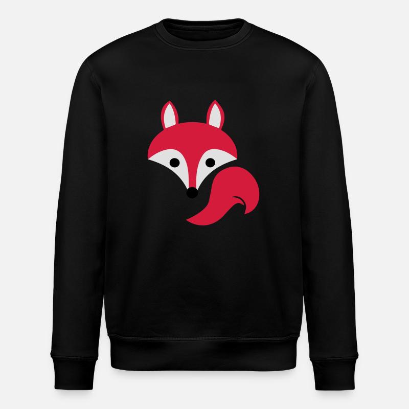 fuchsi - Stanley/Stella ROLLER Unisex Organic Sweatshirt - black