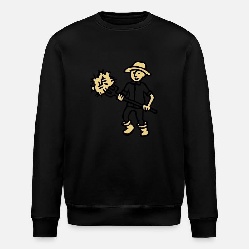 Landwirt Heu - Stanley/Stella Unisex Bio-Sweatshirt ROLLER - Schwarz