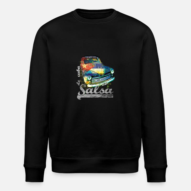 salsa - Stanley/Stella ROLLER Unisex Organic Sweatshirt - black