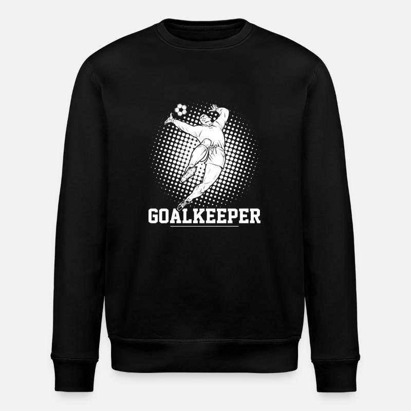 Torwart - Stanley/Stella Unisex Bio-Sweatshirt ROLLER - Schwarz