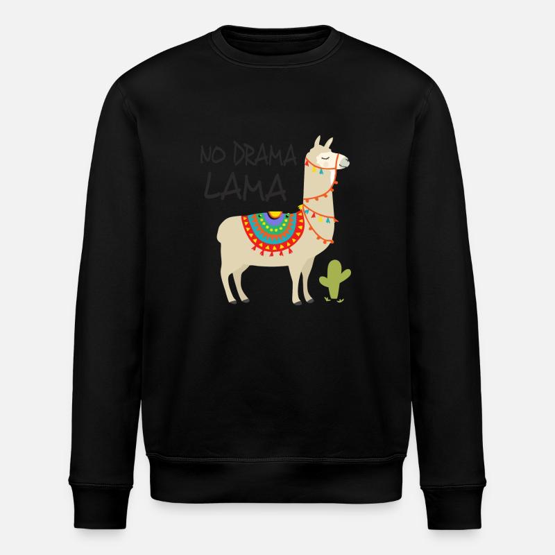 Drame lama 1 - Sweat bio ROLLER Stanley/Stella Unisexe - noir