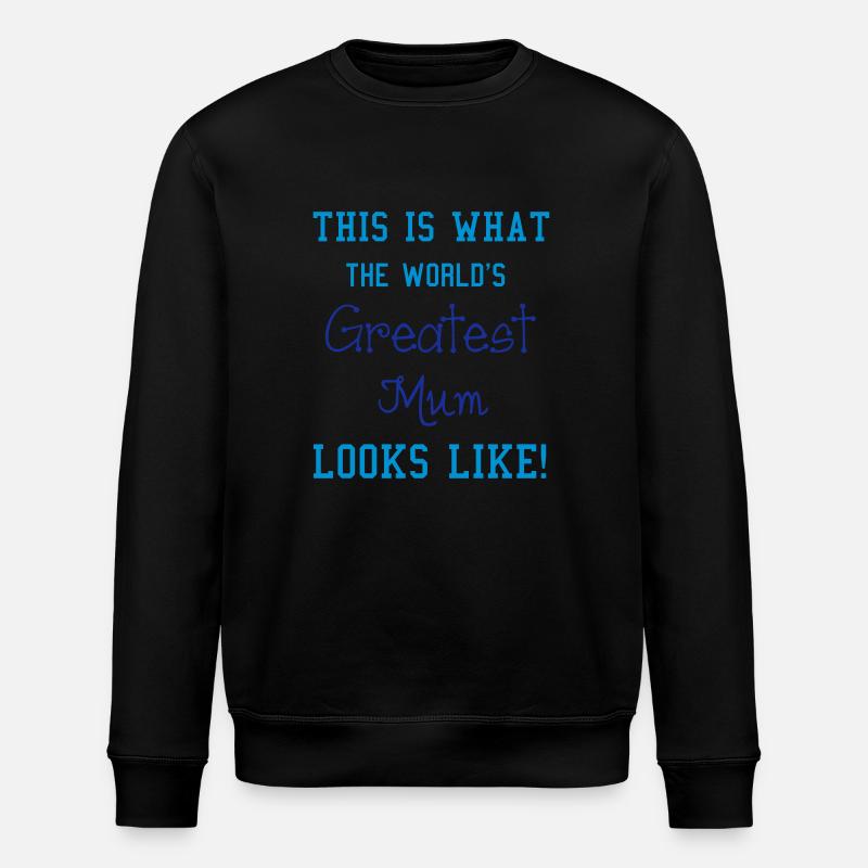 Mum - Sweat bio ROLLER Stanley/Stella Unisexe - noir