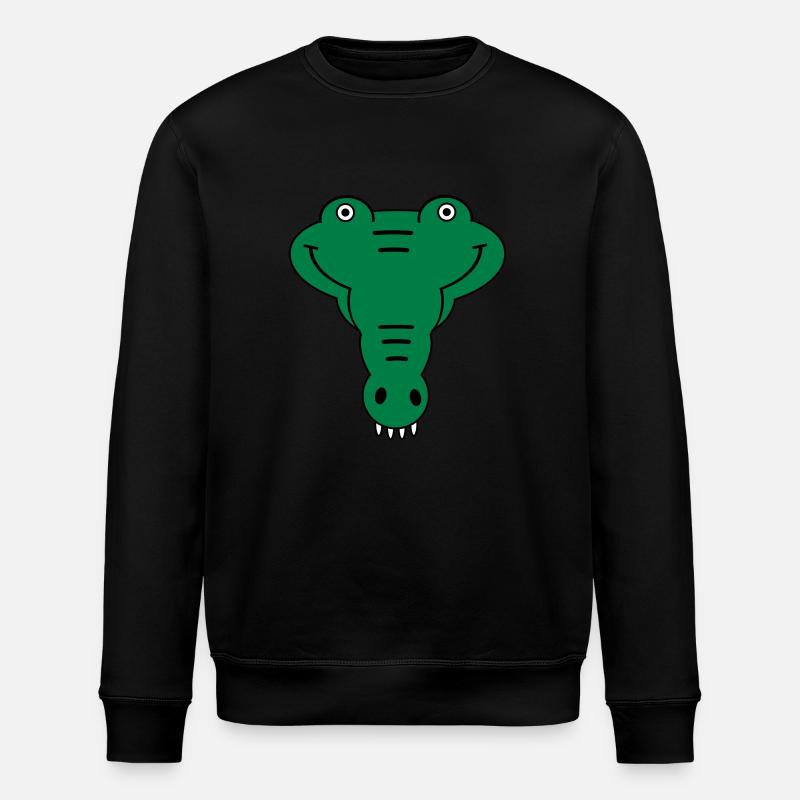 Alligator - Stanley/Stella Unisex Bio-Sweatshirt ROLLER - Schwarz