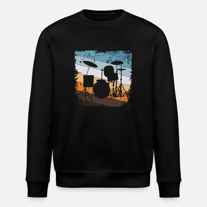 Batteries - Sweat bio ROLLER Stanley/Stella Unisexe - noir