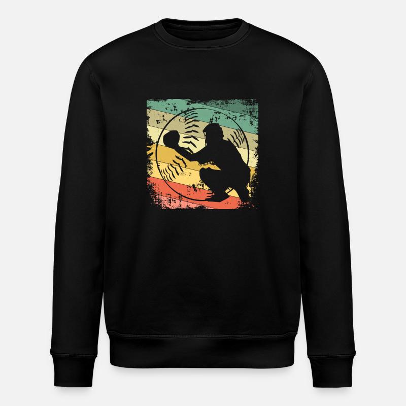 Base-ball - Sweat bio ROLLER Stanley/Stella Unisexe - noir