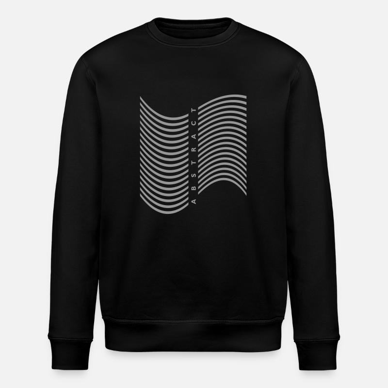 Conception abstraite - Sweat bio ROLLER Stanley/Stella Unisexe - noir