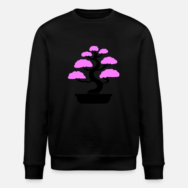 Bonsaï Arbre - Sweat bio ROLLER Stanley/Stella Unisexe - noir