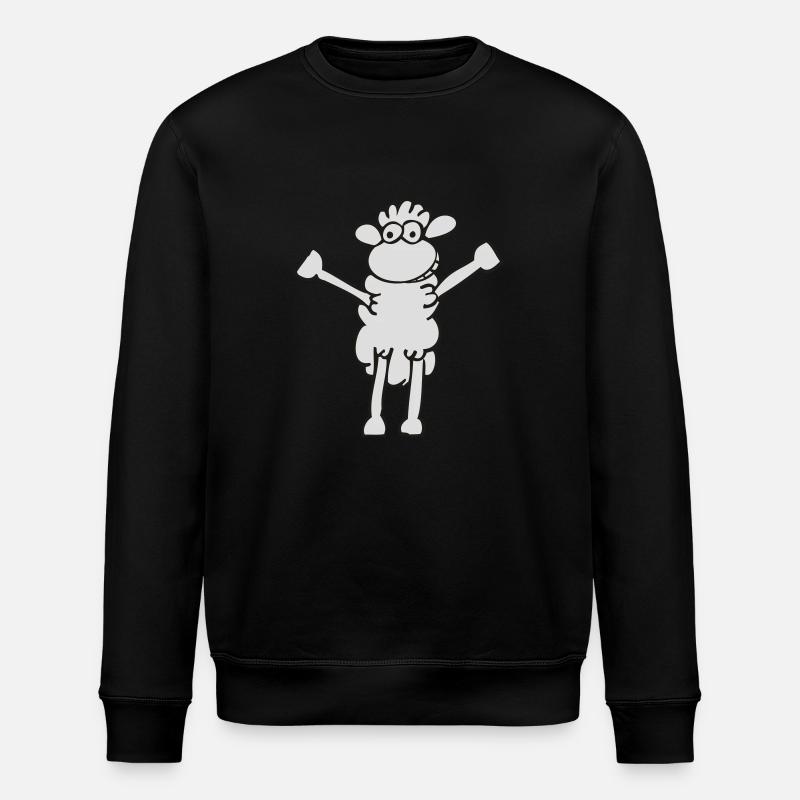 Clemens - Stanley/Stella ROLLER Unisex Organic Sweatshirt - black