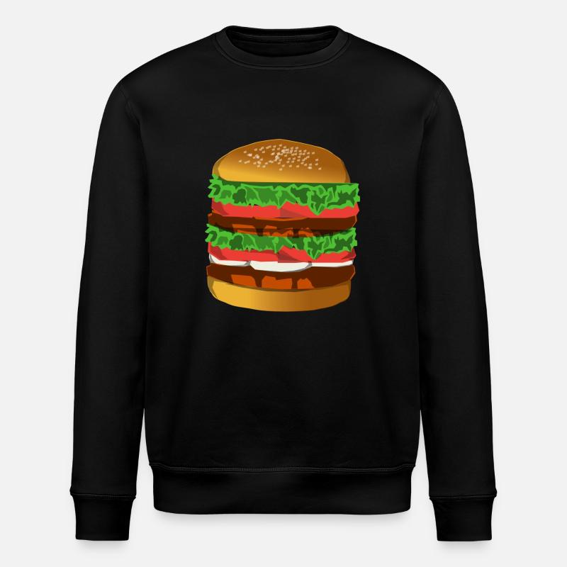 Hamburger - Stanley/Stella Unisex Bio-Sweatshirt ROLLER - Schwarz