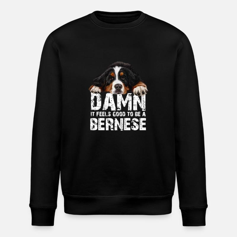 Bouvier bernois - Sweat bio ROLLER Stanley/Stella Unisexe - noir