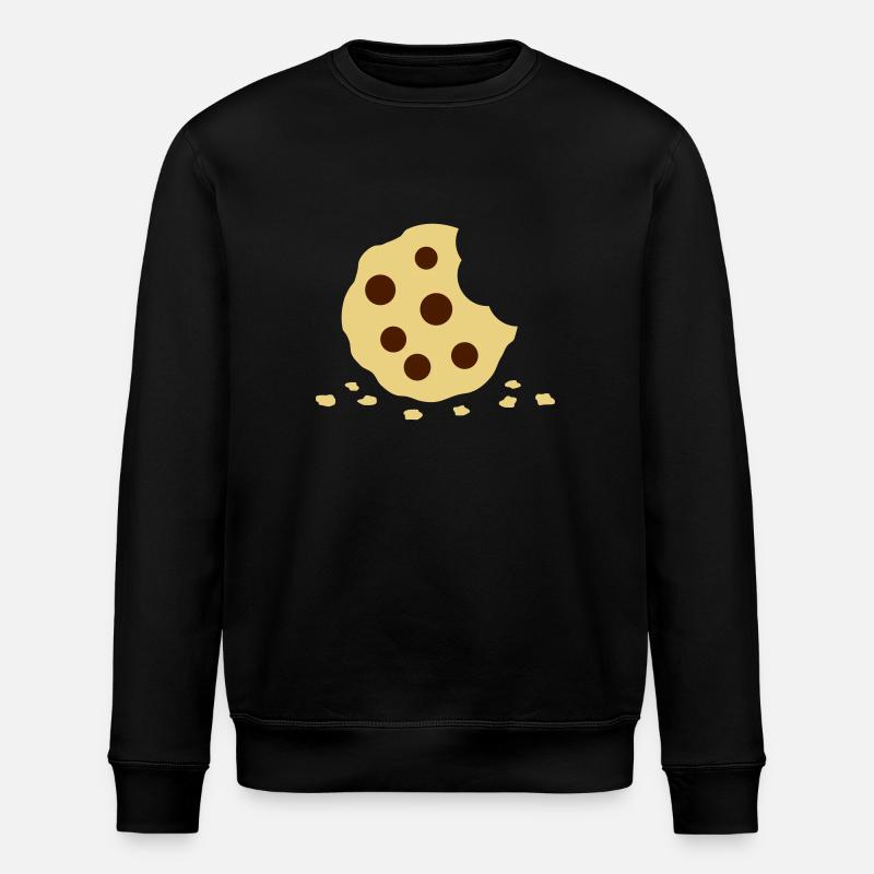 Biscuit - Stanley/Stella ROLLER Unisex Organic Sweatshirt - black