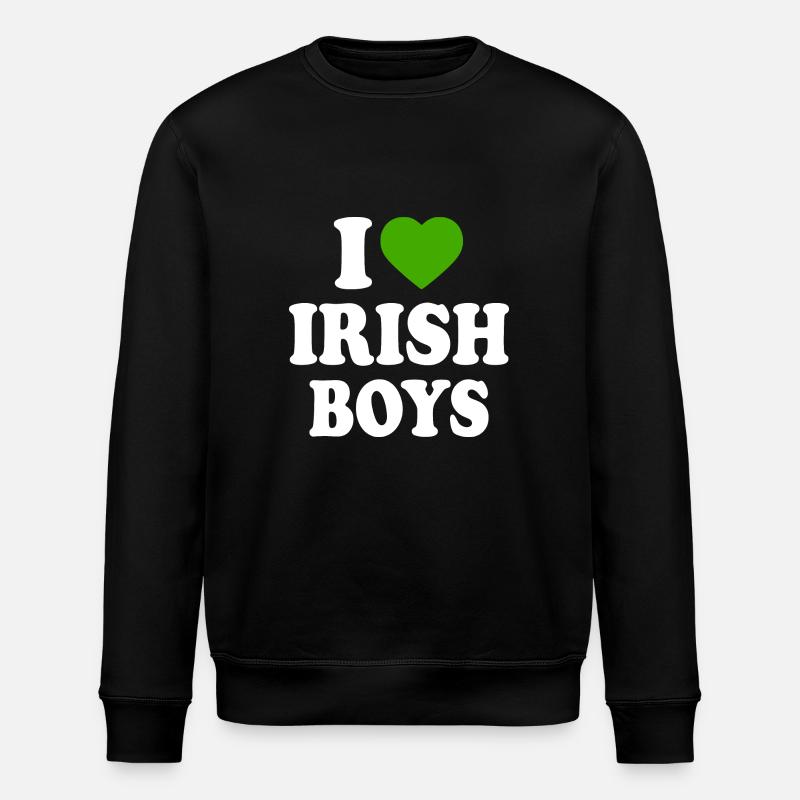 i love irish boys - Sweat bio ROLLER Stanley/Stella Unisexe - noir