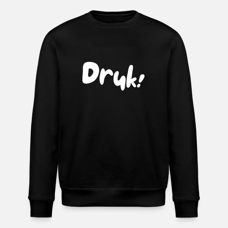Pression! Chemises en dialecte anversois - Sweat bio ROLLER Stanley/Stella Unisexe - noir