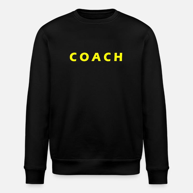 COACH - Stanley/Stella Unisex Bio-Sweatshirt ROLLER - Schwarz