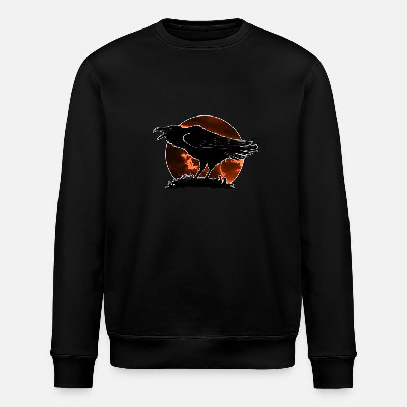 Kroa - Stanley/Stella Unisex Bio-Sweatshirt ROLLER - Schwarz