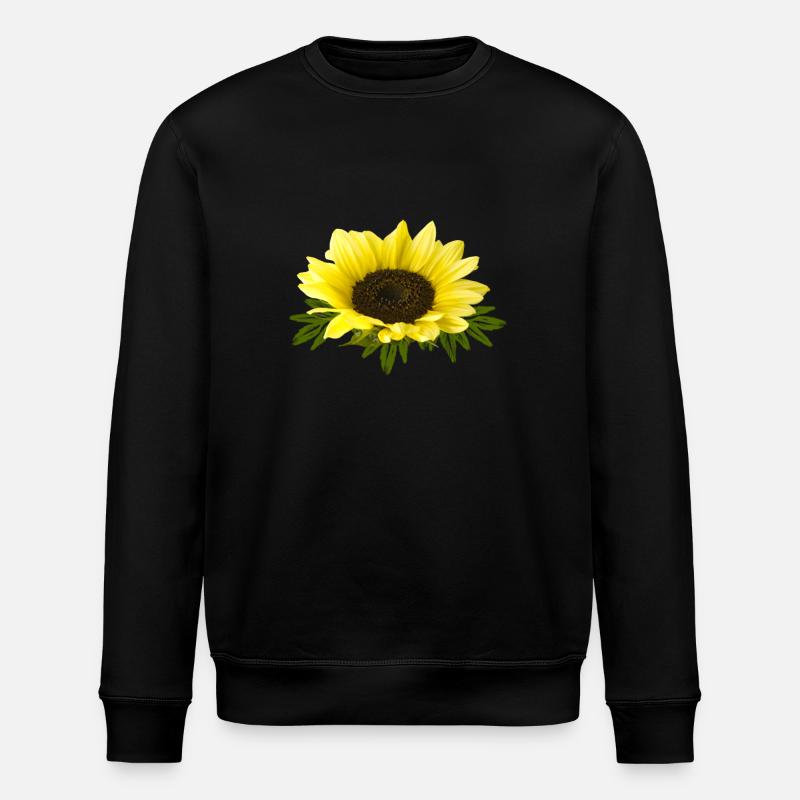 Sonnenblume - Stanley/Stella Unisex Bio-Sweatshirt ROLLER - Schwarz