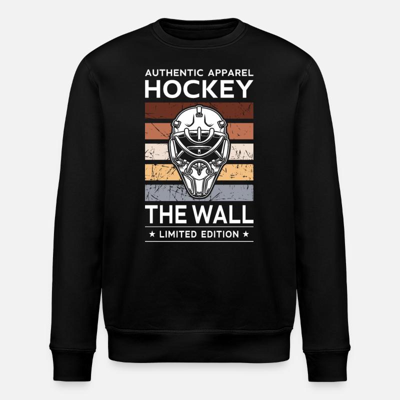 Hockey le mur - Sweat bio ROLLER Stanley/Stella Unisexe - noir