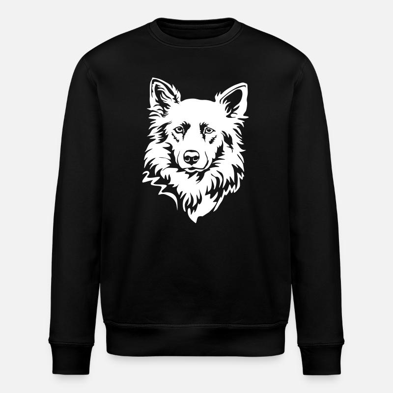 Harzer Fuchs Kopf "Black Edtion" - Stanley/Stella Unisex Bio-Sweatshirt ROLLER - Schwarz