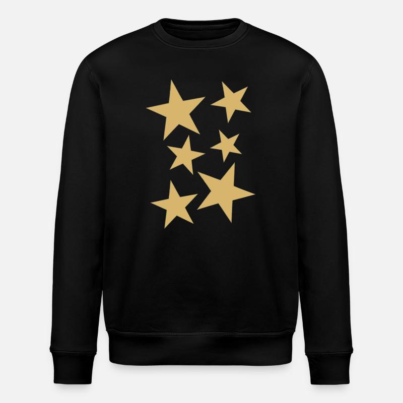 étoiles - Sweat bio ROLLER Stanley/Stella Unisexe - noir