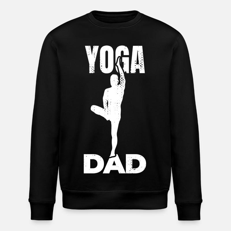 Papa Yoga - Sweat bio ROLLER Stanley/Stella Unisexe - noir