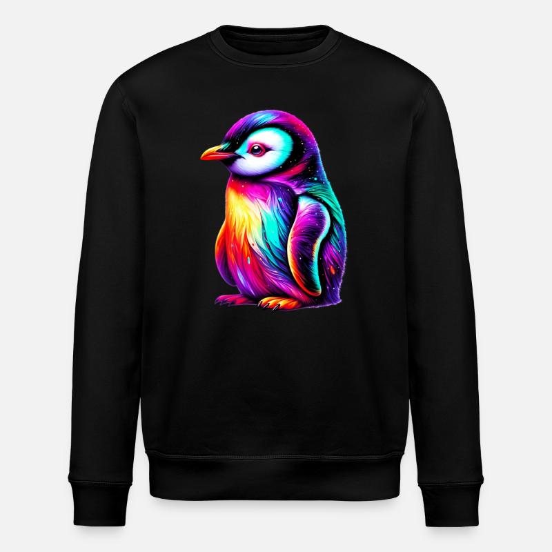 Pinguin - Stanley/Stella Unisex Bio-Sweatshirt ROLLER - Schwarz