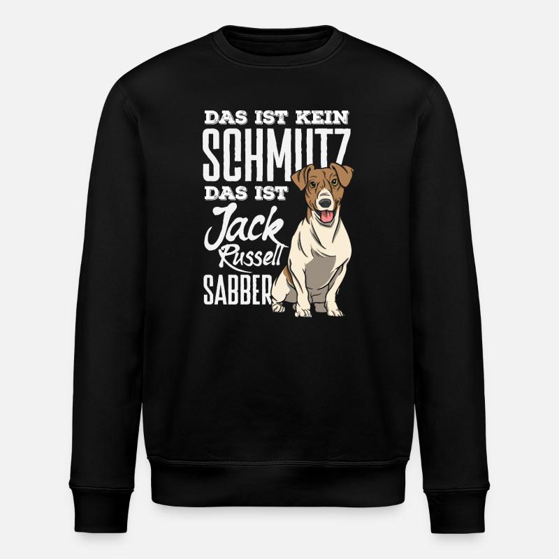 Drôle de Jack Russell Propriétaire Cadeau - Sweat bio ROLLER Stanley/Stella Unisexe - noir