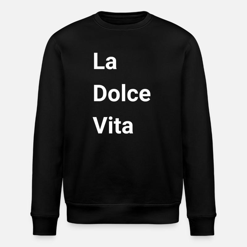 La Dolce Vita - Sweat bio ROLLER Stanley/Stella Unisexe - noir