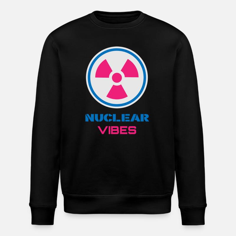 Positive nukleare Vibes - Stanley/Stella Unisex Bio-Sweatshirt ROLLER - Schwarz