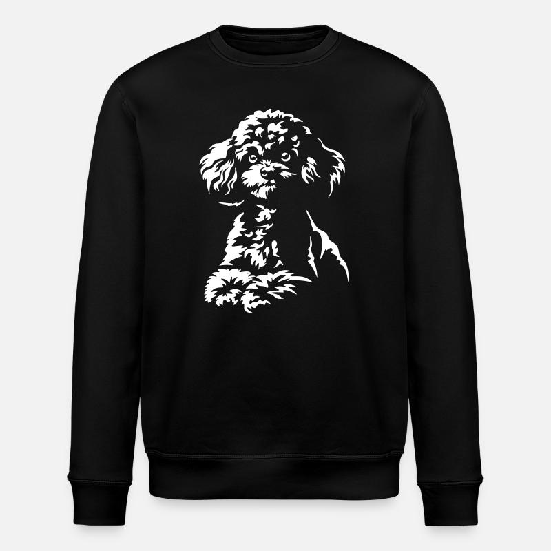 Caniche « Édition Noire » - Sweat bio ROLLER Stanley/Stella Unisexe - noir