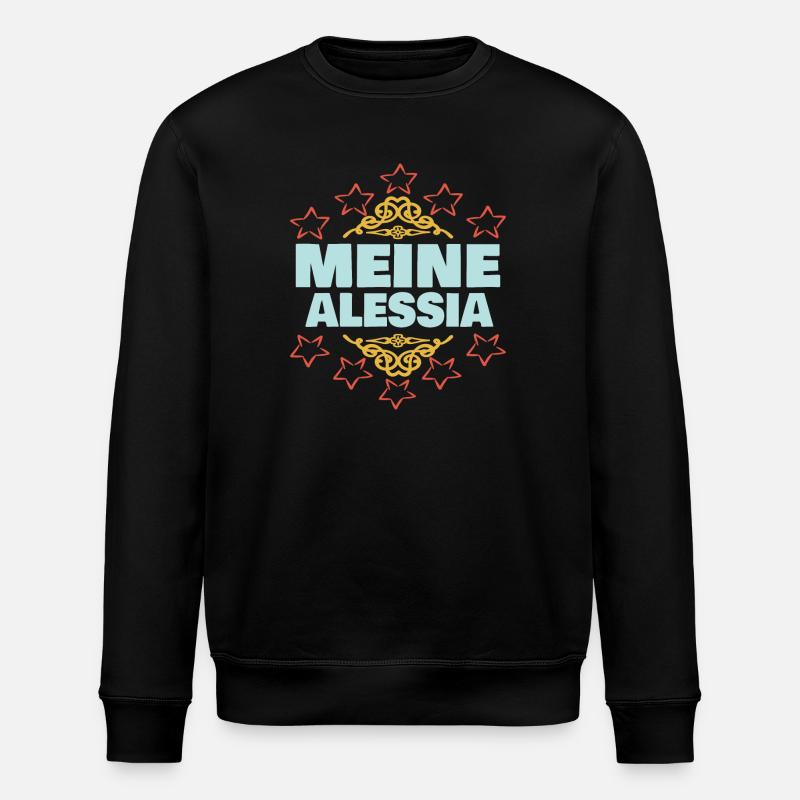 Mädchen Alessia - Stanley/Stella Unisex Bio-Sweatshirt ROLLER - Schwarz