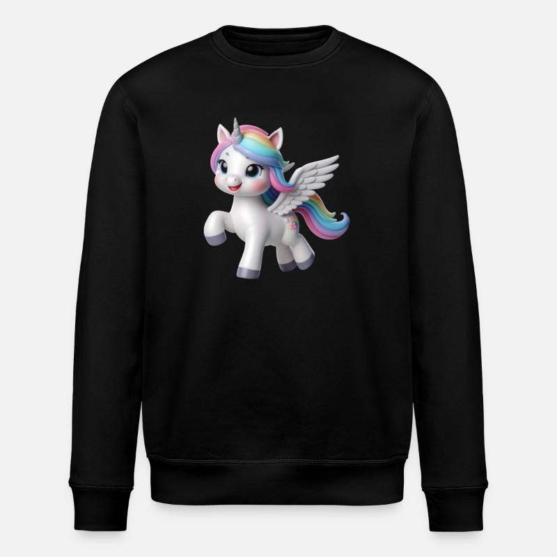 Licorne 2 - Sweat bio ROLLER Stanley/Stella Unisexe - noir