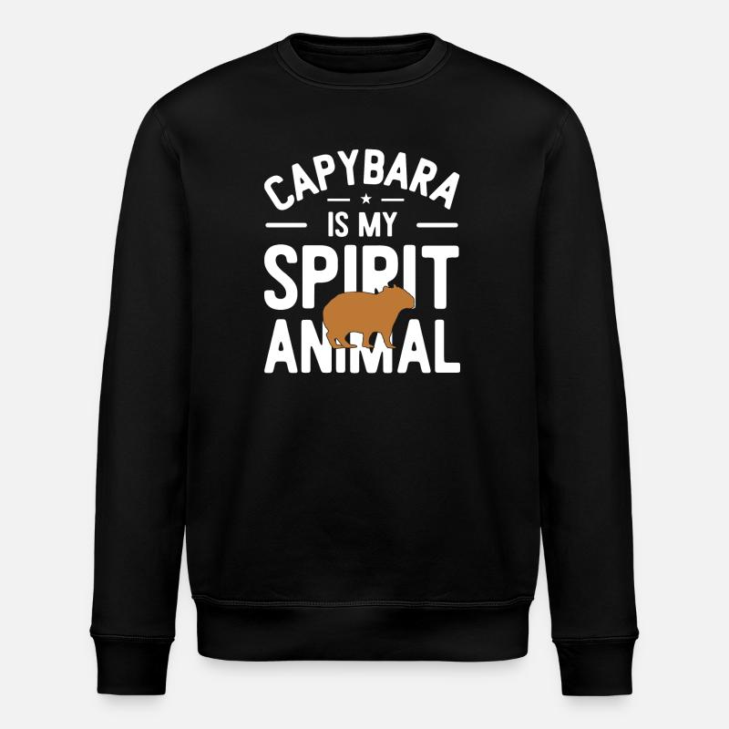 Capybara - Sweat bio ROLLER Stanley/Stella Unisexe - noir