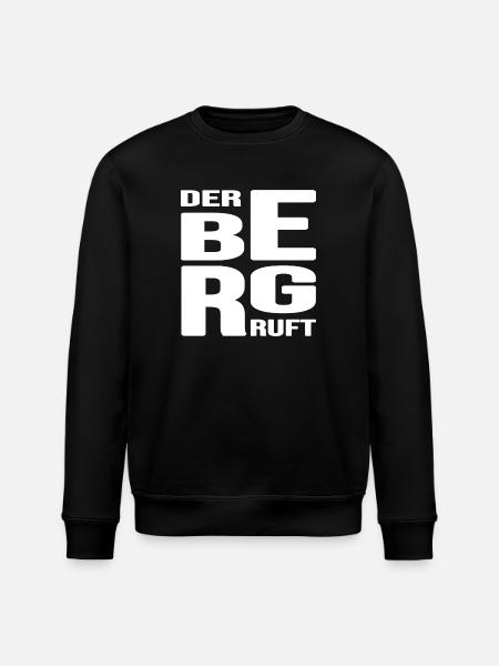 Bergsteiger Seilschaft Bergwandern Bergfex - Stanley/Stella Unisex Bio-Sweatshirt ROLLER - Schwarz