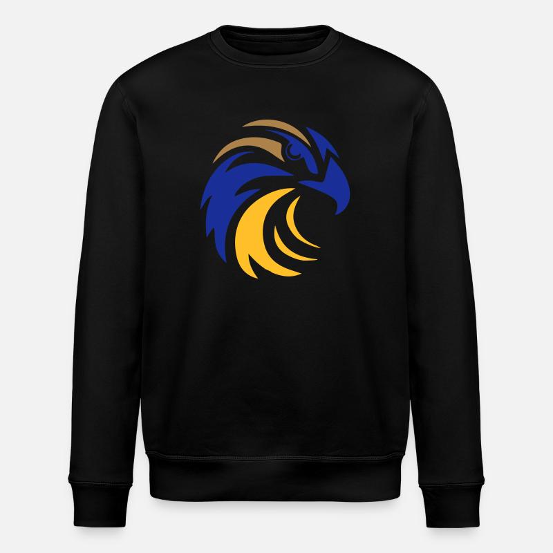 Tête d'aigle aigle - Sweat bio ROLLER Stanley/Stella Unisexe - noir