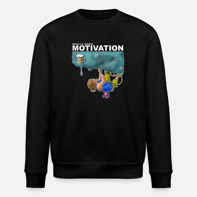 Vraiment une bonne motivation - Sweat bio ROLLER Stanley/Stella Unisexe - noir
