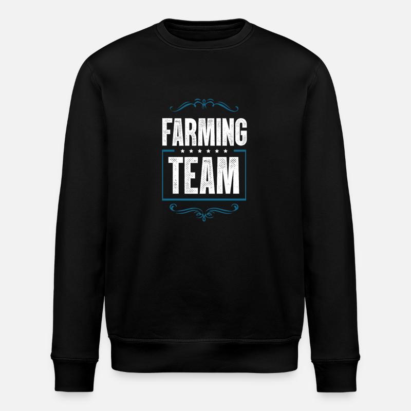 Farming Team - Stanley/Stella Unisex Bio-Sweatshirt ROLLER - Schwarz