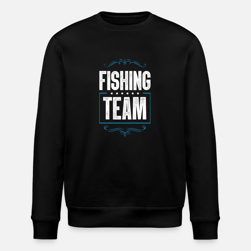 Équipe de pêche - Sweat bio ROLLER Stanley/Stella Unisexe - noir