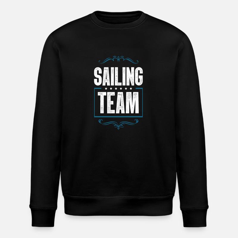 Equipe de voile - Sweat bio ROLLER Stanley/Stella Unisexe - noir