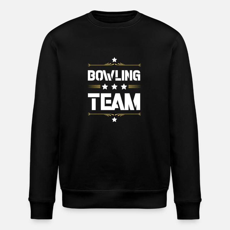 Équipe de bowling - Sweat bio ROLLER Stanley/Stella Unisexe - noir