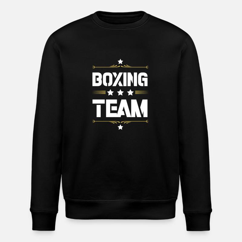 Boxing Team - Stanley/Stella ROLLER Unisex Organic Sweatshirt - black