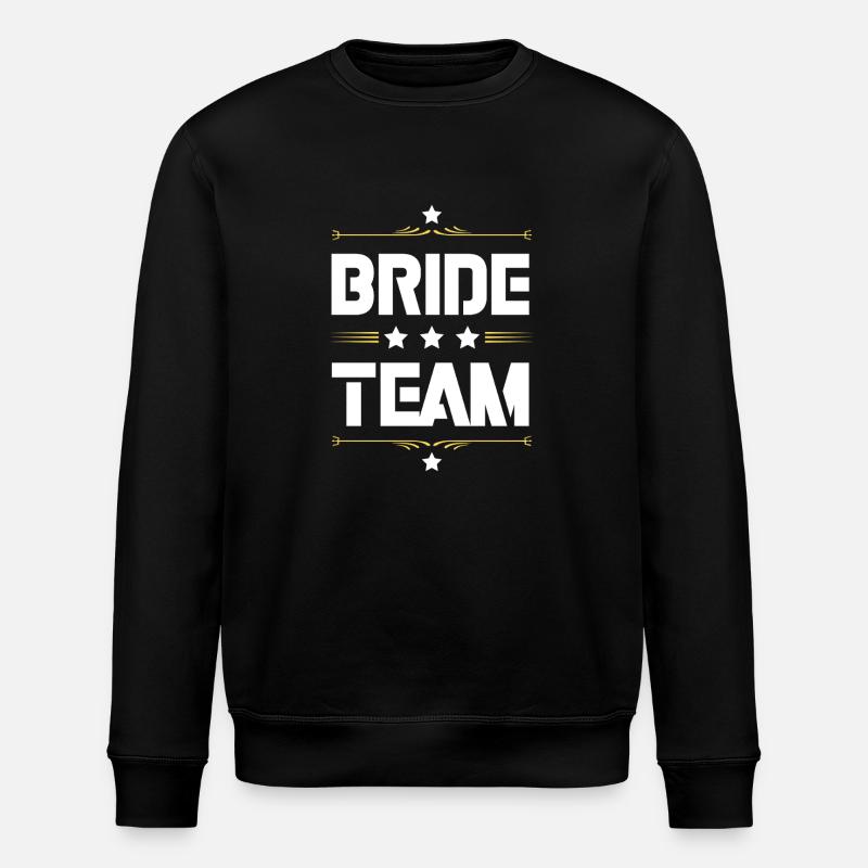 Équipe de la mariée - Sweat bio ROLLER Stanley/Stella Unisexe - noir
