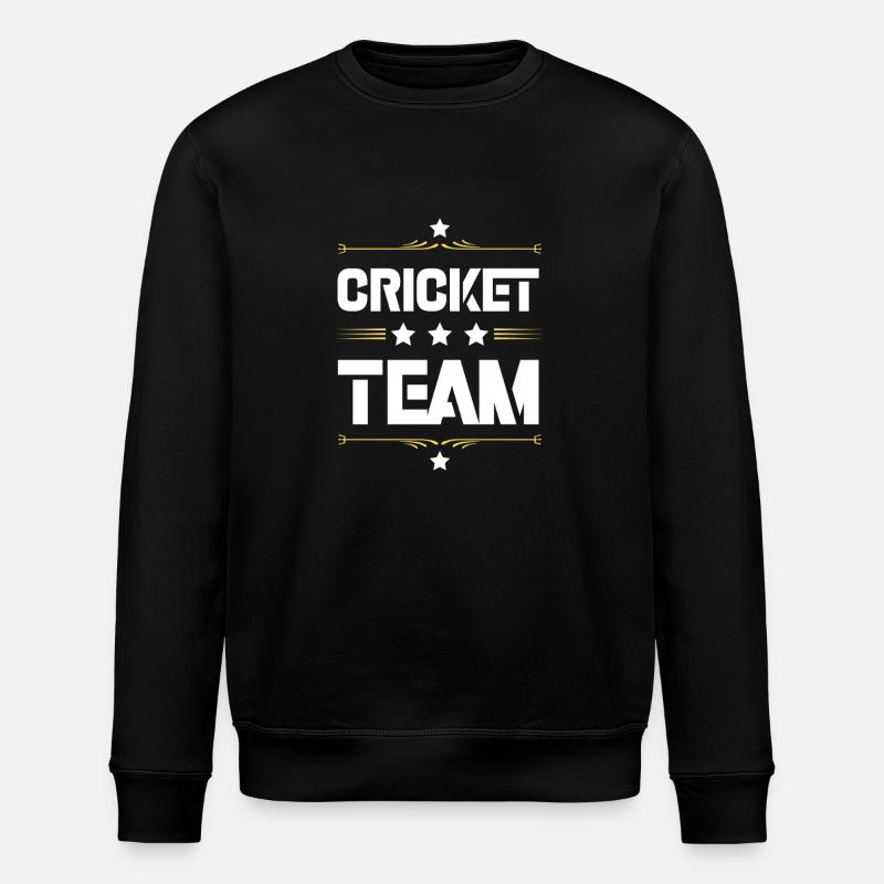 Cricket Team - Stanley/Stella Unisex Bio-Sweatshirt ROLLER - Schwarz