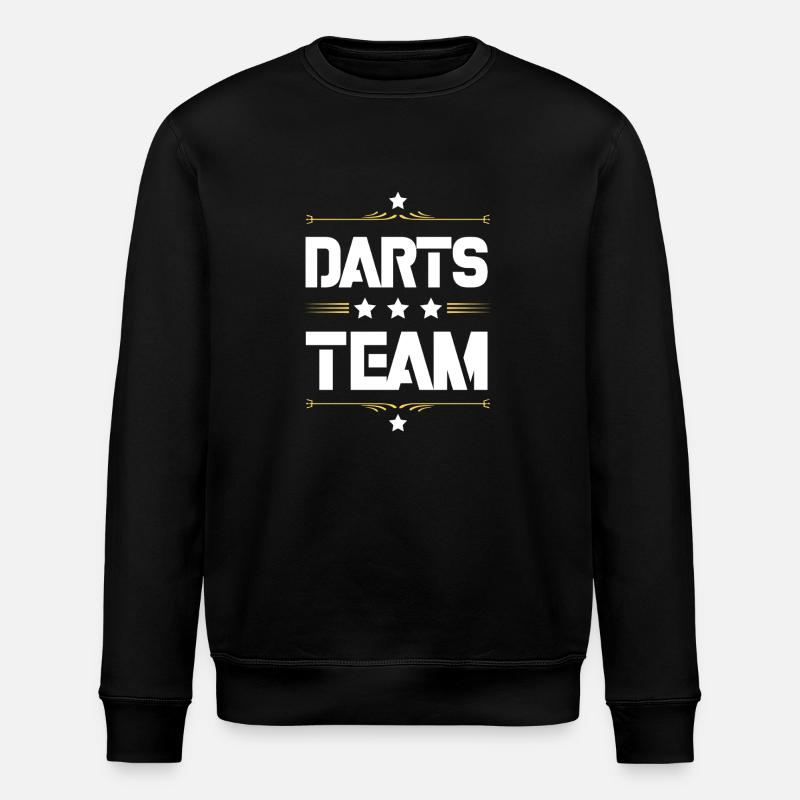 Darts Team - Stanley/Stella ROLLER Unisex Organic Sweatshirt - black